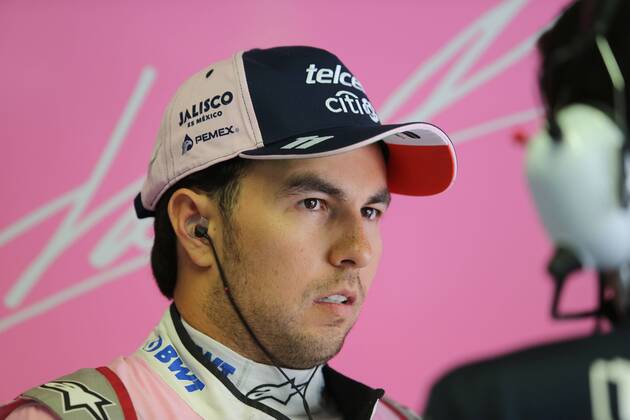 Photo4 LaPresse 20 07 2018 Hockenheimring, Germany Grand Prix Formula One Germany 2018 In the pic:Sergio Perez (MEX) Sahara Force India F1 VJM011  Copyright: xPhoto4 LaPressex