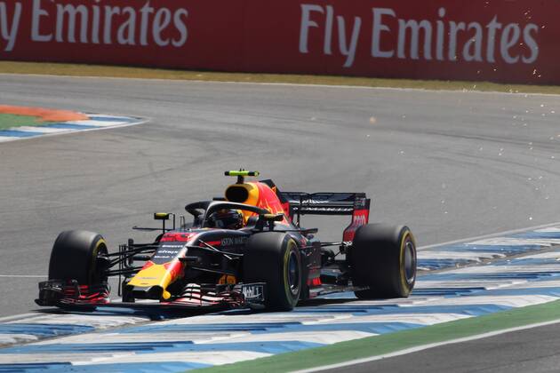 Photo4 LaPresse 20 07 2018 Hockenheimring, Germany Grand Prix Formula One Germany 2018 In the pic:Max Verstappen (NED) Red Bull Racing RB14  Copyright: xPhoto4 LaPressex