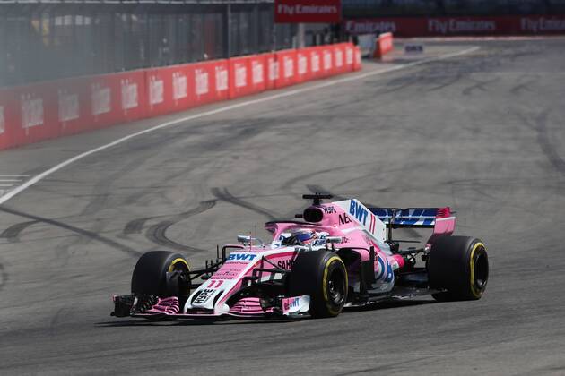 Photo4 LaPresse 20 07 2018 Hockenheimring, Germany Grand Prix Formula One Germany 2018 In the pic:Sergio Perez (MEX) Sahara Force India F1 VJM011  Copyright: xPhoto4 LaPressex
