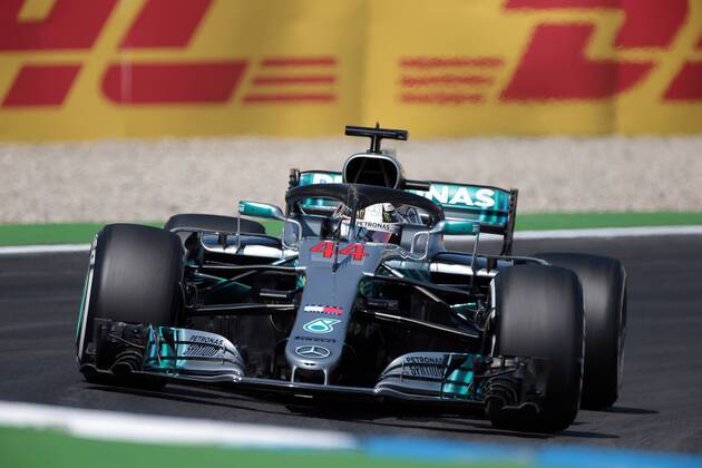 Photo4 LaPresse 20 07 2018 Hockenheimring, Germany Grand Prix Formula One Germany 2018 In the pic: Lewis Hamilton (GBR) Mercedes AMG F1 W09  Copyright: xPhoto4 LaPressex