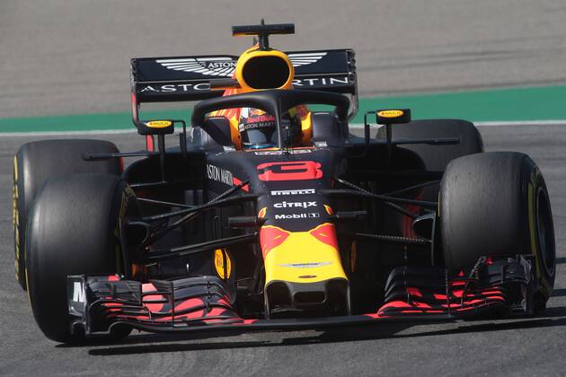 Photo4 LaPresse 20 07 2018 Hockenheimring, Germany Grand Prix Formula One Germany 2018 In the pic: Daniel Ricciardo (AUS) Red Bull Racing RB14  Copyright: xPhoto4 LaPressex