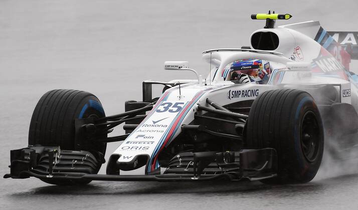21.07.2018, xpsx, Formel 1 FIA, Grand Prix von Deutschland 3. Freies Training 2018 emspor, v.l. Sergey Sirotkin (Williams - Mercedes) Hockenheim