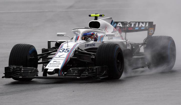 21.07.2018, xpsx, Formel 1 FIA, Grand Prix von Deutschland 3. Freies Training 2018 emspor, v.l. Sergey Sirotkin (Williams - Mercedes) Hockenheim