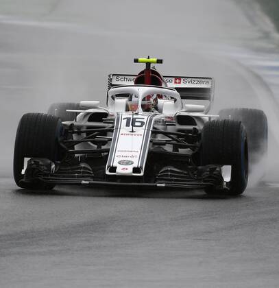 21.07.2018, xpsx, Formel 1 FIA, Grand Prix von Deutschland 3. Freies Training 2018 emspor, v.l. Charles Leclerc (Sauber - Ferrari) Hockenheim