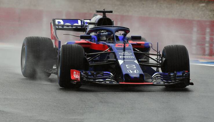21.07.2018, xpsx, Formel 1 FIA, Grand Prix von Deutschland 3. Freies Training 2018 emspor, v.l. Brendon Hartley (Red Bull Toro Rosso Honda) Hockenheim
