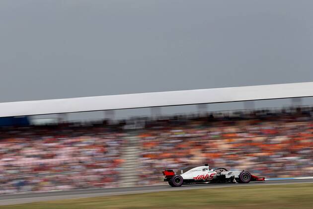 Photo4 LaPresse 21 07 2018 Hockenheimring, Germany Grand Prix Formula One Germany 2018 In the pic: Romain Grosjean (FRA) Haas F1 Team VF-18 Copyright: xPhoto4 LaPressex