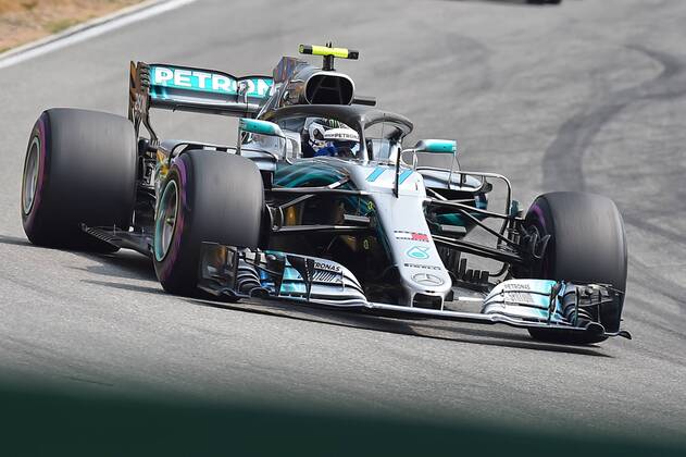 xekx 20.07.- 22.07.2018, FIA Formula 1 Championship, Formula 1, Grand Prix Germany 2018 Im Bild: Valtteri Bottas (FIN 77), Mercedes AMG Petronas Motorsport Hockenheim Germany