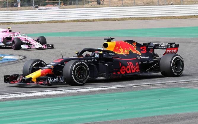 Daniel Ricciardo, Red Bull Racing, formula 1 GP, Germany in Hockenheim, 22.07.2018 Photo:mspb Thomas Melzer Daniel Ricciardo, formula 1 GP, Germany 2018