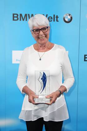 Heide Ecker-Rosendahl, Bayerischer Sportpreis 2018 in der BMW Welt in Muenchen am 21.07.2018