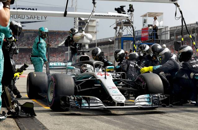 Motorsports: FIA Formula One World Championship WM Weltmeisterschaft 2018, Grand Prix of Germany, 44 Lewis Hamilton (GBR, Mercedes AMG Petronas Motorsport), Hockenheim Germany