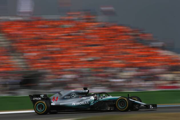 Motorsports: FIA Formula One World Championship WM Weltmeisterschaft 2018, Grand Prix of Germany, 44 Lewis Hamilton (GBR, Mercedes AMG Petronas Motorsport), Hockenheim Germany