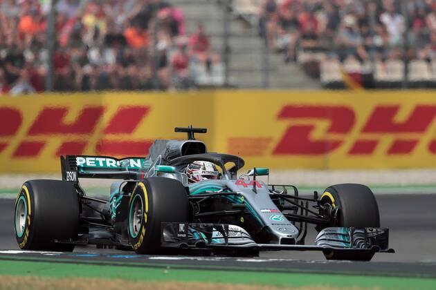 Photo4 LaPresse 22 07 2018 Hockenheimring, Germany Grand Prix Formula One Germany 2018 In the pic: Lewis Hamilton (GBR) Mercedes AMG F1 W09  Copyright: xPhoto4 LaPressex