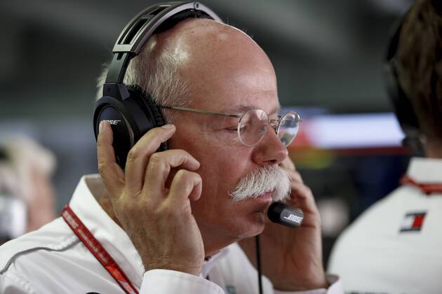 Motorsports: FIA Formula One World Championship WM Weltmeisterschaft 2018, Grand Prix of Germany, Dr. Dieter Zetsche (Chairman of the Board of Management of Daimler AG, Head of Mercedes-Benz Cars), Hockenheim Germany