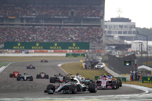 Motorsports: FIA Formula One World Championship WM Weltmeisterschaft 2018, Grand Prix of Germany, 44 Lewis Hamilton (GBR, Mercedes AMG Petronas Motorsport), Hockenheim Germany