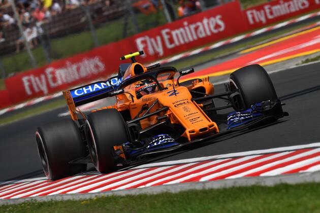Stoffel Vandoorne, McLaren Renault, formula 1 GP, Ungarn in Budapest, 27.07.2018 Photo:mspb Jerry Andre Stoffel Vandoorne, formula 1 GP, Ungarn 2018