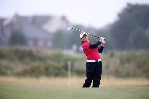 Golf - 2018 Ricoh Women™s British Open - Friday, Second Round Mo Martin of USA at Royal Lytham & St Annes. COLORSPORT LYNNE CAMERON 