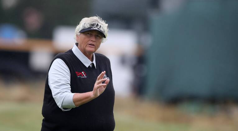 Golf - 2018 Ricoh Women™s British Open - Friday, Second Round Laura Davies of England at Royal Lytham & St Annes. COLORSPORT LYNNE CAMERON 