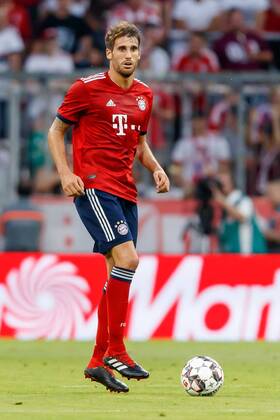 Deutschland, Muenchen, 05.08.2018, Testspiel, FC Bayern Muenchen - Manchester United ManU Javier Martinez (FCB) in Aktion ( DeFodi048