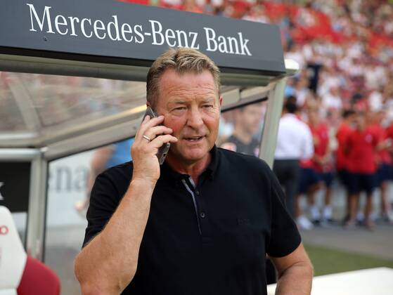 VfB Stuttgart - Atletico Madrid Deutschland, Stuttgart, 05.08.2018, Fussball, Bundesliga, Saison 2018 2019, Testspiel, VfB Stuttgart - Atletico Madrid: Karlheinz Förster.