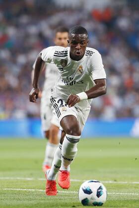 Vinicius Junior (Real), AUGUST 11, 2018 - Football Soccer : Preseason match Trofeo Santiago Bernabeu between Real Madrid CF 3-1 AC Milan at the Santiago Bernabeu Stadium in Madrid, Spain. Noxthirdxpartyxsales  (83645423)