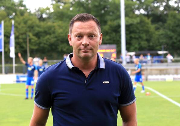 GER, 1.FBL, Hertha BSC VS. Hallenser FC 15.08.2018, Amateurstadion, Berlin, GER, 1.FBL, Hertha BSC VS. Hallenser FC, im Bild Cheftrainer (Head Coach) Pal Dardai (Hertha BSC Berlin)