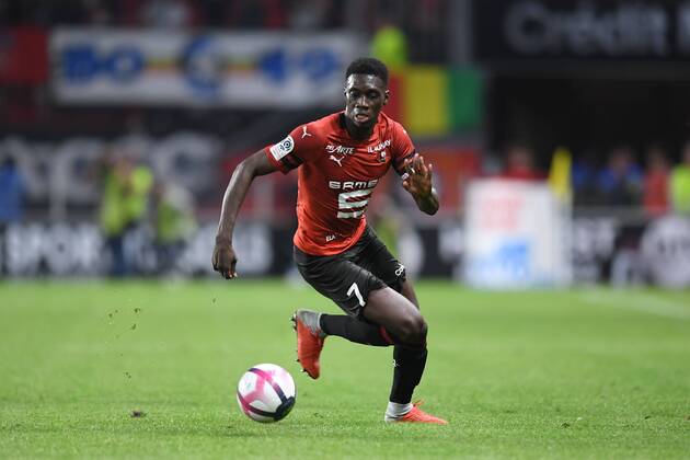 07 ISMAILA SARR (REN) FOOTBALL : Dijon vs Nantes - Ligue 1 Conforama - 18 08 2018 FEP Panoramic 