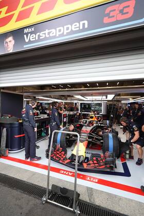 Red Bull s Dutch driver Max Verstappen pictured during the free test ahead of the Spa-Francorchamps Formula One Grand Prix of Belgium race, in Spa-Francorchamps, Friday 24 August 2018. BENOITxDOPPAGNE x05412036x