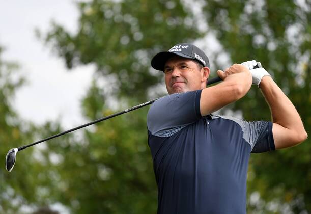 Golfer Padraig Harrington in action during the Czech Masters golf tournament within the European Tour, in Vysoky Ujezd, Czech Republic, on August 24, 2018. (CTKxPhoto RomanxVondrous) CTKPhotoP201808240604501  vnd 10