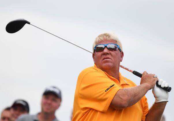 Golfer John Daly in action during the Czech Masters golf tournament within the European Tour, in Vysoky Ujezd, Czech Republic, on August 24, 2018. (CTKxPhoto RomanxVondrous) CTKPhotoP201808240614201  vnd 12
