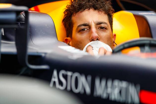 Daniel Ricciardo (Red Bull Racing), Grosser Preis von Belgien 2018, Motorsport, Formel 1, 24.08.2018, Grosser Preis von Belgien 2018, Motorsport, Formel 1, 24.08.2018 Copyright: xNeisx Eibner-Pressefotox EP_ans