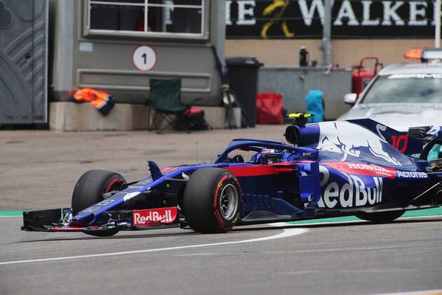 Photo4 LaPresse 25 08 2018 Spa - Francorchamps, Belgium Grand Prix Formula One Belgium 2018 In the pic: Pierre Gasly (FRA) Scuderia Toro Rosso STR13 Copyright: xPhoto4 LaPressex