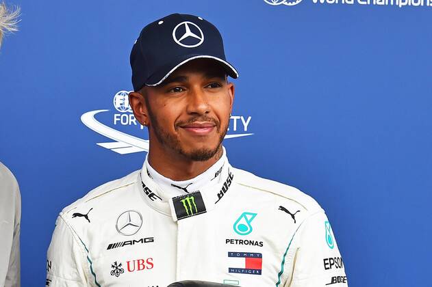 xekx 24.08.- 26.08.2018, FIA Formula 1 Championship, Grosser Preis von Belgien 2018, Grand Prix Belgien, GP Belgian Im Bild: Pole Position, 1. Startplatz, Lewis Hamilton (GBR 44), Mercedes AMG Petronas Motorsport Spa Francochamps Belgien