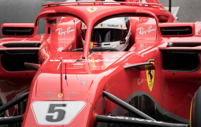 Ferrari s German driver Sebastian Vettel pictured during the Spa-Francorchamps Formula One Grand Prix of Belgium race, in Spa-Francorchamps, Sunday 26 August 2018. BENOITxDOPPAGNE x05414449x