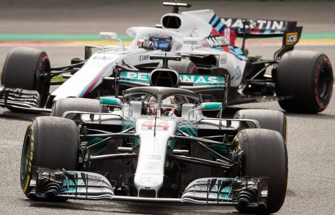 Mercedes British driver Lewis Hamilton pictured during the Spa-Francorchamps Formula One Grand Prix of Belgium race, in Spa-Francorchamps, Sunday 26 August 2018. BENOITxDOPPAGNE x05414458x