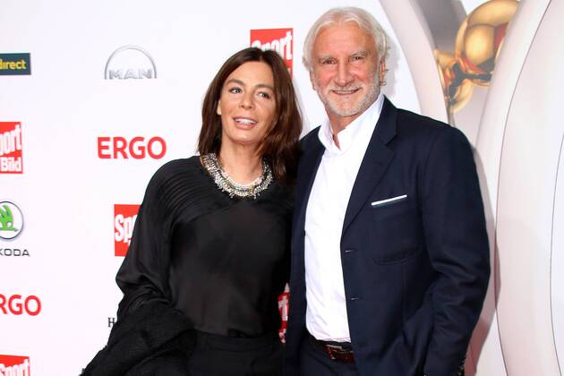 Rudi und Sabrina Völler bei der Verleihung vom Bild Award am 27.08.2018 in Hamburg Sportbild Award 2018 Verleihung in Hamburg
