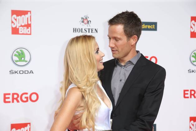Andrea Kaiser und Ehemann Sebastien Ogier Verleihung des Bild Award in der Fischauktionshalle Große Elbstraße in Hamburg am 27.8.2018