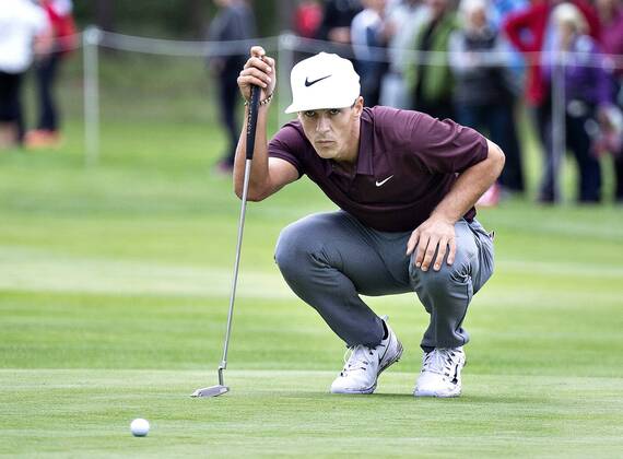 Thorbjoern Olesen ses her ude paa Pro Am runden dagen foer starten paa golfturneringen Made in Denmark paa Silkeborg Golf Klub , onsdag 29. august 2018.. , Silkeborg Jylland Denmark  Copyright: HenningxBagger HenningxBaggerx COP116 spdk20180829-124349-L
