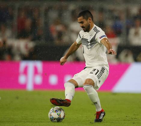 SOCCER - UEFA NL, GER vs FRA MUNICH,GERMANY,06.SEP.18 - SOCCER - UEFA Nations League, Germany vs France, international match Länderspiel Image shows Ilkay Guendogan (GER). GEPAxpictures xThomasxBachun