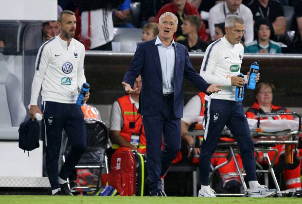 SOCCER - UEFA NL, GER vs FRA MUNICH,GERMANY,06.SEP.18 - SOCCER - UEFA Nations League, Germany vs France, international match Länderspiel Image shows head coach Didier Deschamps (FRA). GEPAxpictures xThomasxBachun