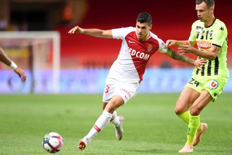 23 PIETRO PELLEGRI (MONA) FOOTBALL : Monaco vs Angers - Ligue 1 Conforama - 25 09 2018 FEP Panoramic 