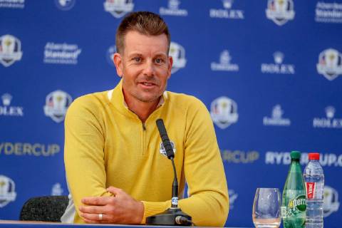 2018 Ryder Cup Previews, Albatros Course, Le Golf National, Saint-Quentin-en-Yvelines, Paris 27 9 2018 Europe s Henrik Stenson Henrik Stenson 27 9 2018  Copyright: x©INPHO OisinxKeniryx OSH_7599