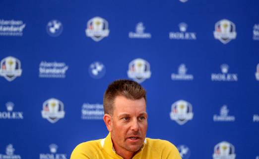 2018 Ryder Cup Previews, Albatros Course, Le Golf National, Saint-Quentin-en-Yvelines, Paris 27 9 2018 Europe s Henrik Stenson Henrik Stenson 27 9 2018 Copyright: x©INPHO OisinxKeniryx OSH_7633