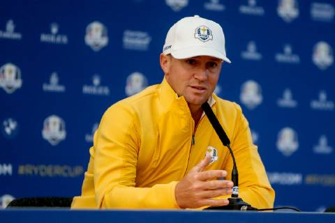 2018 Ryder Cup Previews, Albatros Course, Le Golf National, Saint-Quentin-en-Yvelines, Paris 27 9 2018 Europe s Alex Norà Alex Noren 27 9 2018 Copyright: x©INPHO OisinxKeniryx MT2_7221