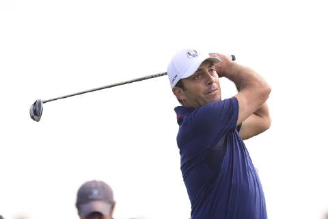 Francesco Molinari of Italy (Team Europ) GOLF : Ryder Cup 2018 - Guyancourt - 28 09 2018 JBAutissier Panoramic 