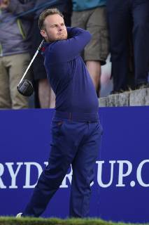 Tyrrell Hatton of England (Team Europ) GOLF : Ryder Cup 2018 - Guyancourt - 28 09 2018 JBAutissier Panoramic 