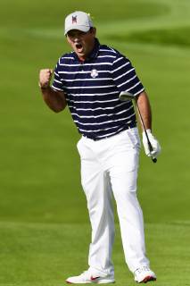 Patrick Reed (Team USA) GOLF : Ryder Cup 2018 - Guyancourt - 28 09 2018 JBAutissier Panoramic 
