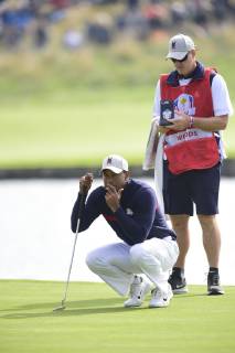Tiger Woods (Team USA) GOLF : Ryder Cup 2018 - Guyancourt - 28 09 2018 JBAutissier Panoramic 
