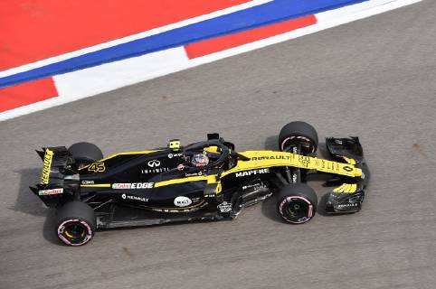 Carlos Sainz junior, Renault F1 Team, formula 1 GP, Russian in Sochi, 28.09.2018 Photo:mspb Jerry Andre Carlos Sainz junior, formula 1 GP, Russian 2018