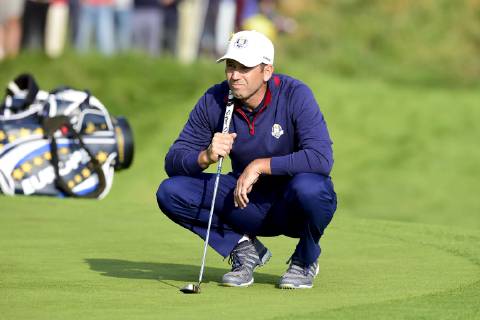 Sergio Garcia of Spain (Team Europ) GOLF : Ryder Cup 2018 - Guyancourt - 28 09 2018 JBAutissier Panoramic 