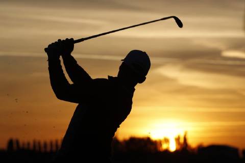 Northern Irish golfer Rory McIlroy is seen during practice during the second day of the Ryder Cup 2018 at The Golf National in Guyancourt, near Paris, France, 29 September 2018. The Ryder Cup 2018 runs from 25 to 30 September. Ryder Cup 2018 !ACHTUNG: NUR REDAKTIONELLE NUTZUNG!  Copyright: xLUISxTEJIDOx GRAF5568 20180929-636738140646879290